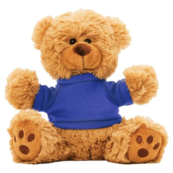 6" Plush Bear w/Choice of T-Shirt Color