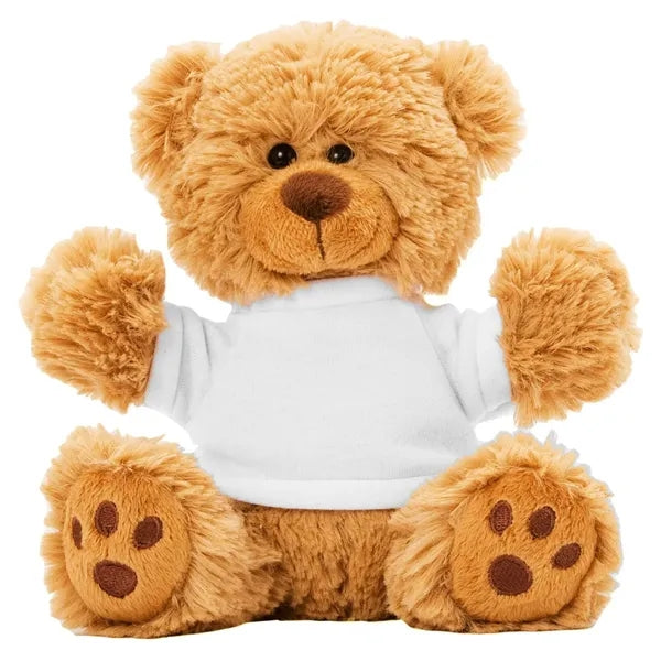 6" Plush Bear w/Choice of T-Shirt Color
