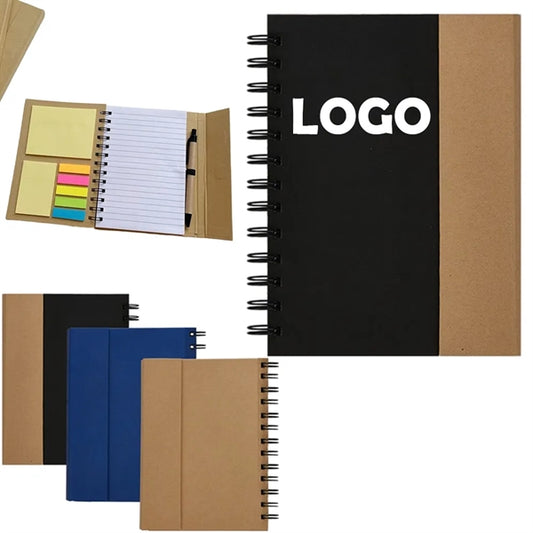 Portable Multi-function Notebook Set with Note Sticker and P