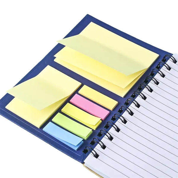 Portable Multi-function Notebook Set with Note Sticker and P