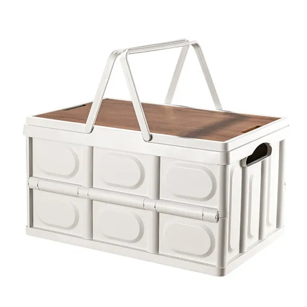 Large Capacity Foldable Storage Box with Handle