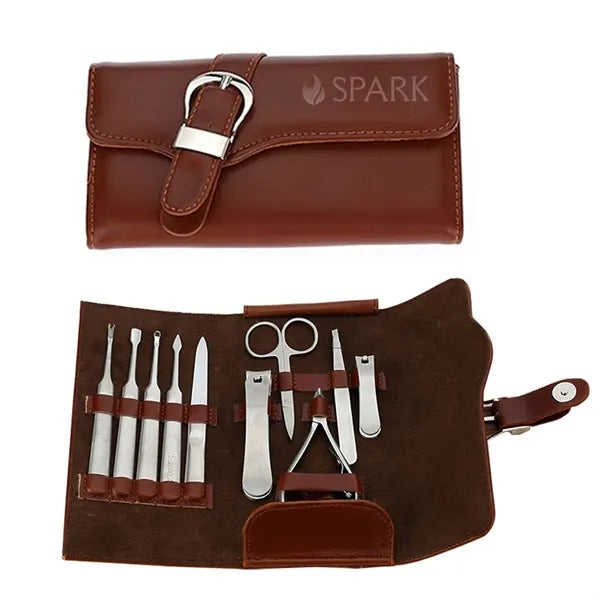 Stainless Steel 10 In 1 Manicure Set