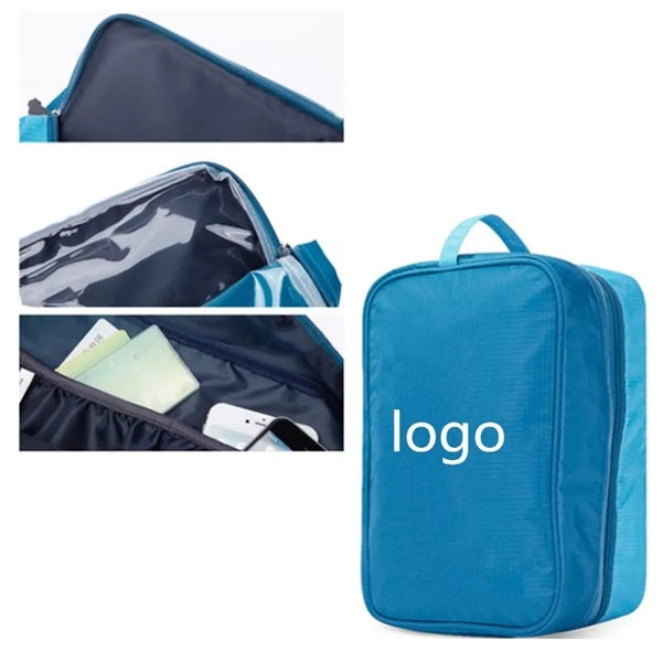 Dry and wet separate swimming bag