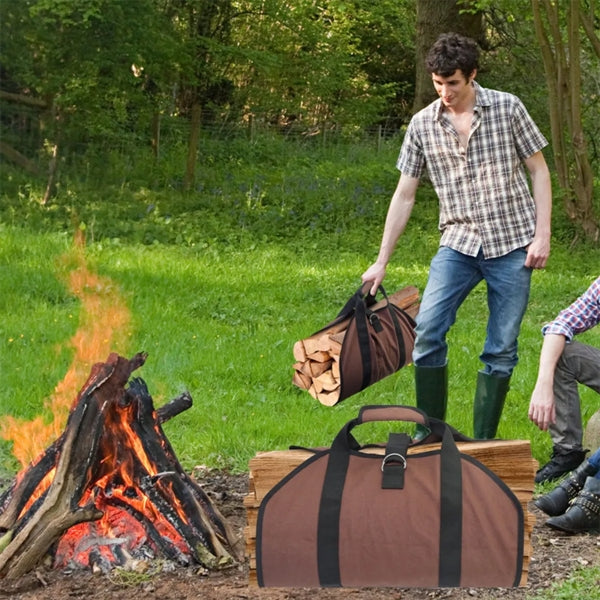 Outdoor Portable Transport Tote Bag For Wood Storage