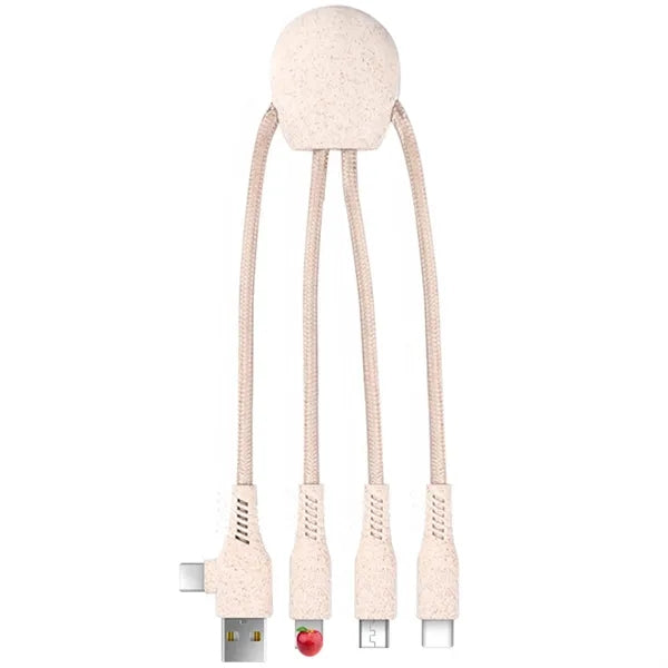 4 In 1 Biodegradable Eco-Friendly USB Charging Cables
