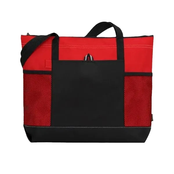 Zippered Tote Bag