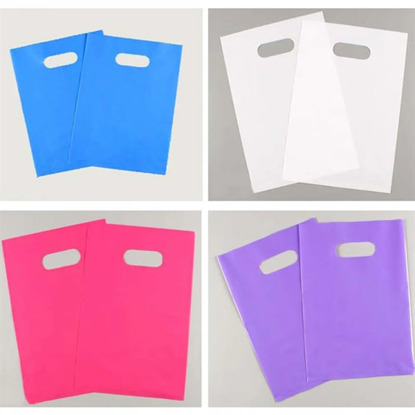 Die Cut Plastic Retail Merchandise Bag