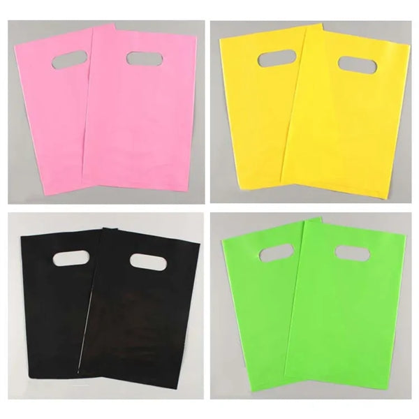 Die Cut Plastic Retail Merchandise Bag