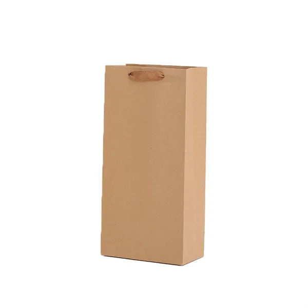 Craft Paper Wine Tote Bag Gift