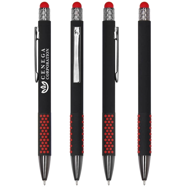 Honeycomb Stylus Gel Pen