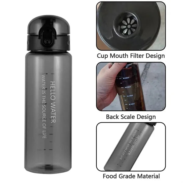 26Oz Plastic Portable Water Bottle