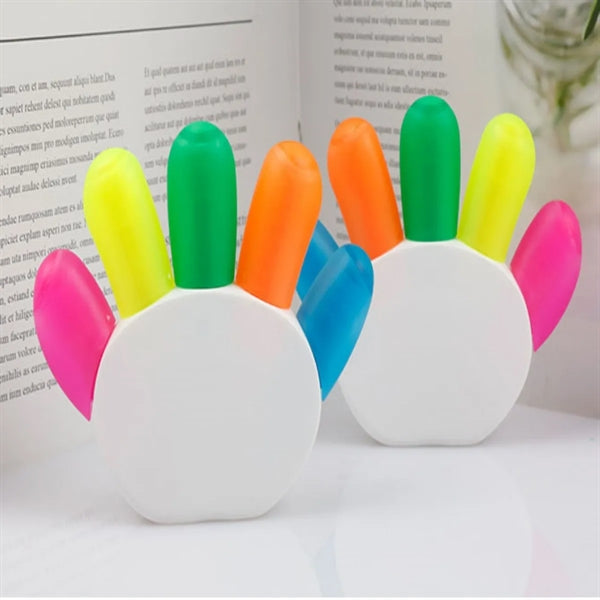Hands Shape Highlighter Pens
