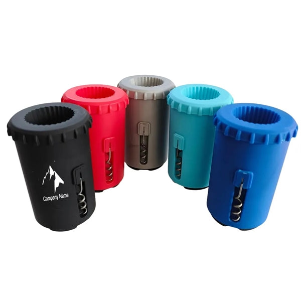 Three-In-One Push Down-Pop Off Beer Bottle Opener