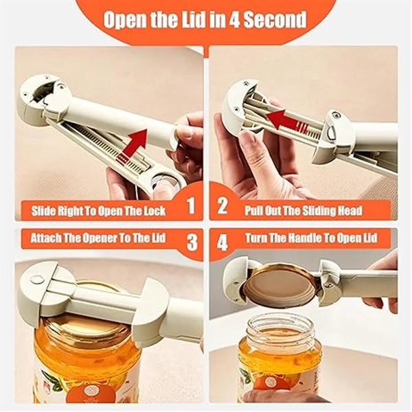 Multifunctional Retractable Bottle Opener