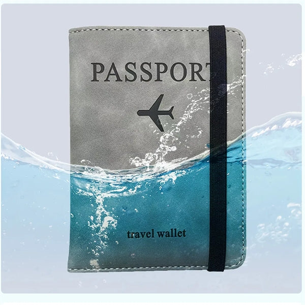 Passport Holder Cover Wallet Rfid Blocking