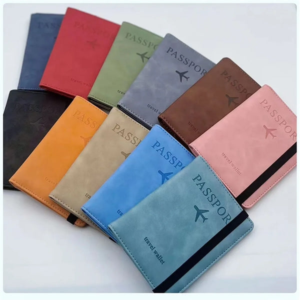 Passport Holder Cover Wallet Rfid Blocking