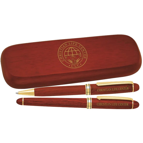 Rollerball / ballpoint pen set