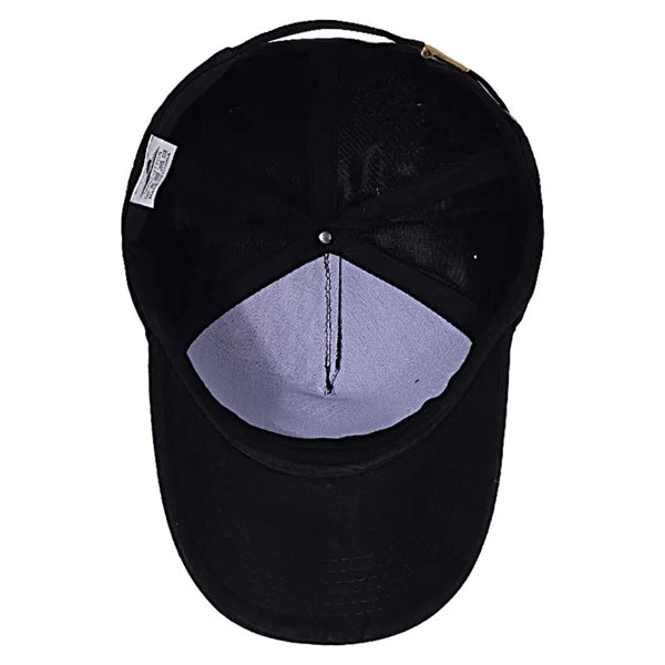 Solid Cotton Twill 5 Panel Baseball Cap