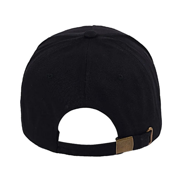 Solid Cotton Twill 5 Panel Baseball Cap