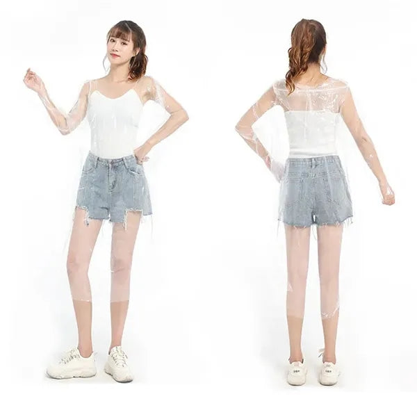 Disposable Adult Poncho Raincoat