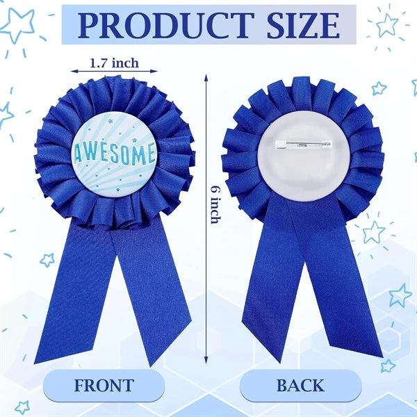 Ribbon Rosette Badge