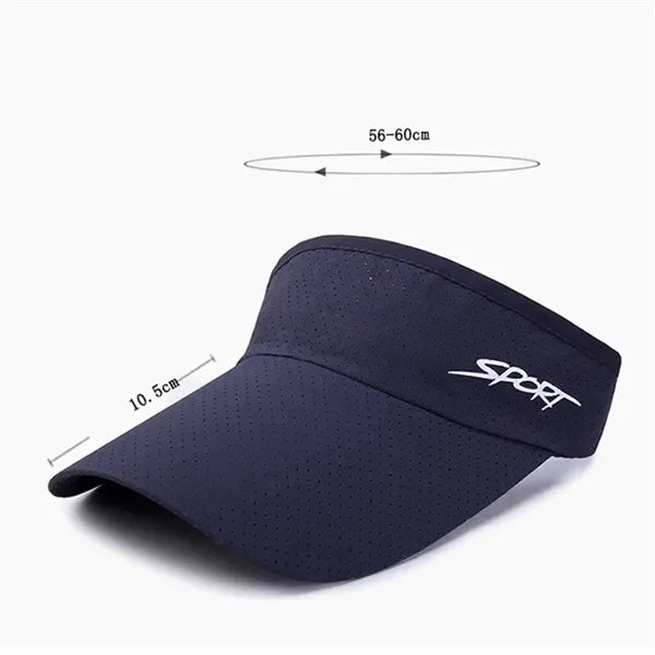Empty Top Sun Visor Sports Hat