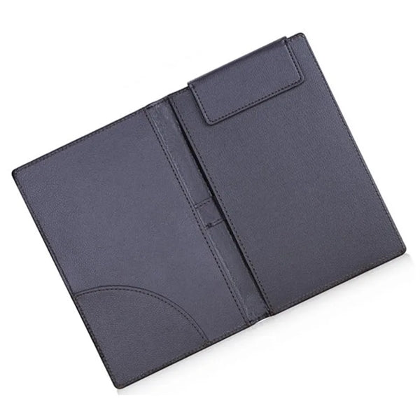 Pu Leather Hotel Menu Cover Holder Bifold Bill Folder