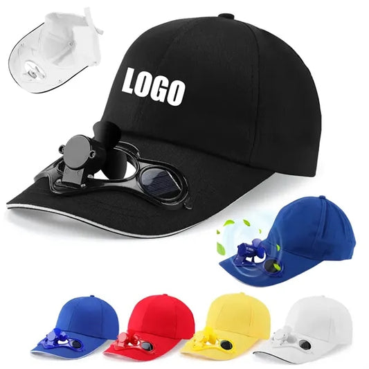 Solar Fan Baseball Cap
