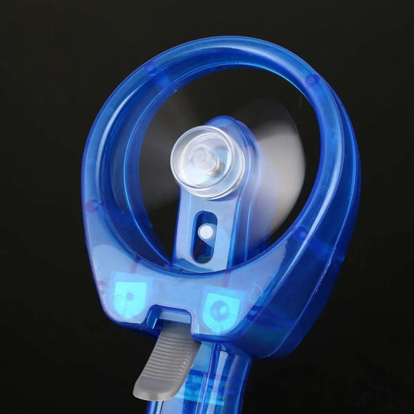 Mini Portable Fan Manual Water Sprayer
