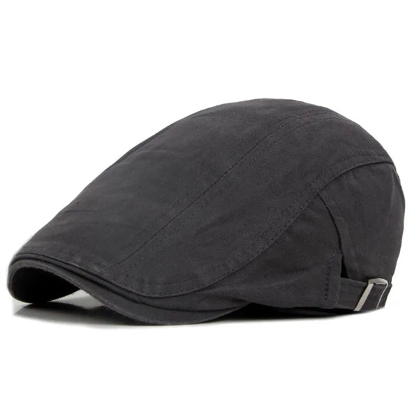Mens Cotton Flat Ivy Gatsby Newsboy Cap