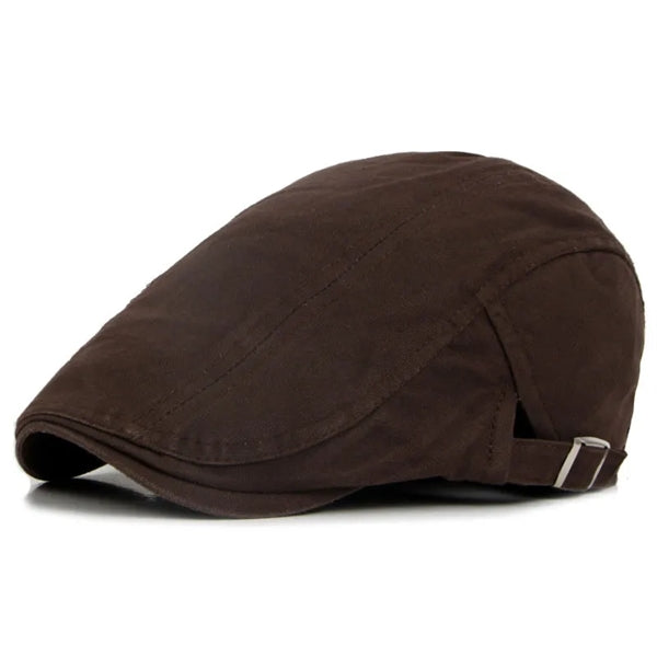 Mens Cotton Flat Ivy Gatsby Newsboy Cap