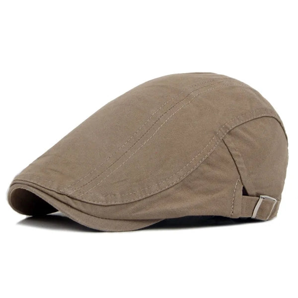 Mens Cotton Flat Ivy Gatsby Newsboy Cap