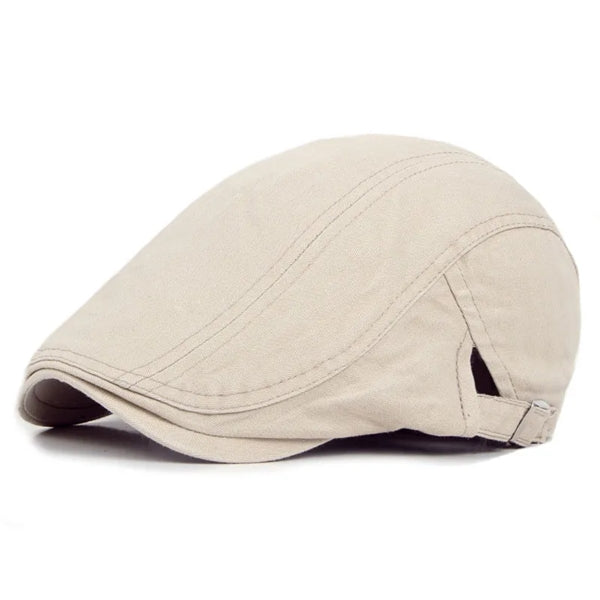 Mens Cotton Flat Ivy Gatsby Newsboy Cap