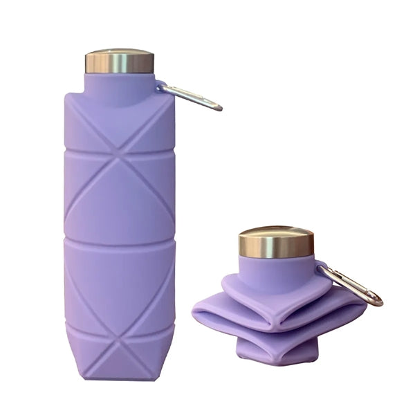 Collapsible Silicone Diamond Bottle