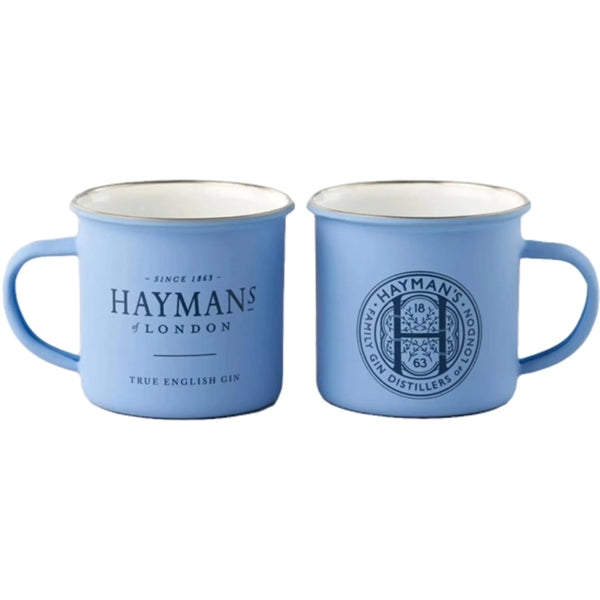 Rolled Edge Enamel Mug with Handle