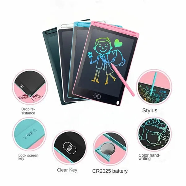 8.5-inch LCD Colourful Drawing Children's Smart Writing Tabl
