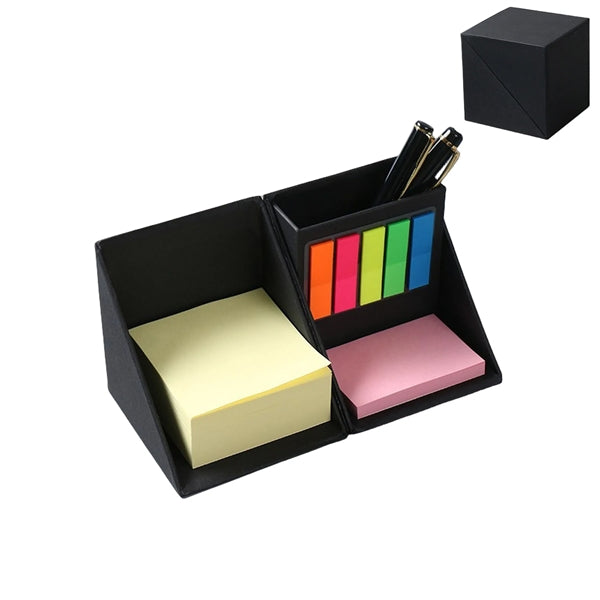 Sticky Notes Set with Pen Holder