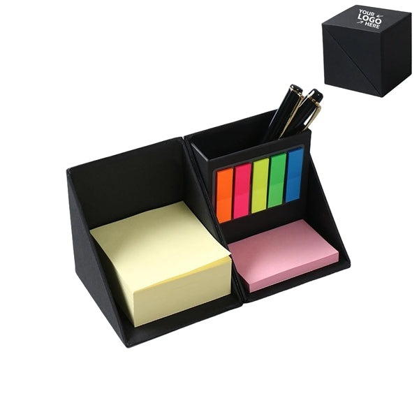 Sticky Notes Set with Pen Holder
