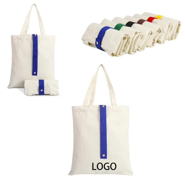 Foldable Cotton Canvas Tote Bag