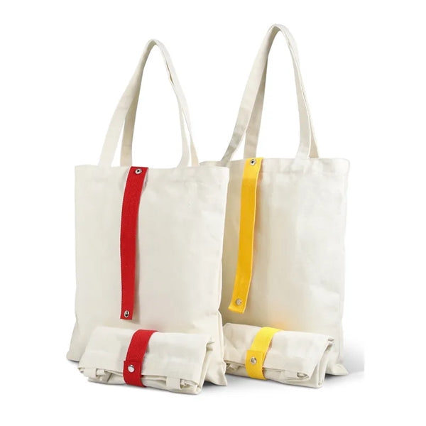 Foldable Cotton Canvas Tote Bag