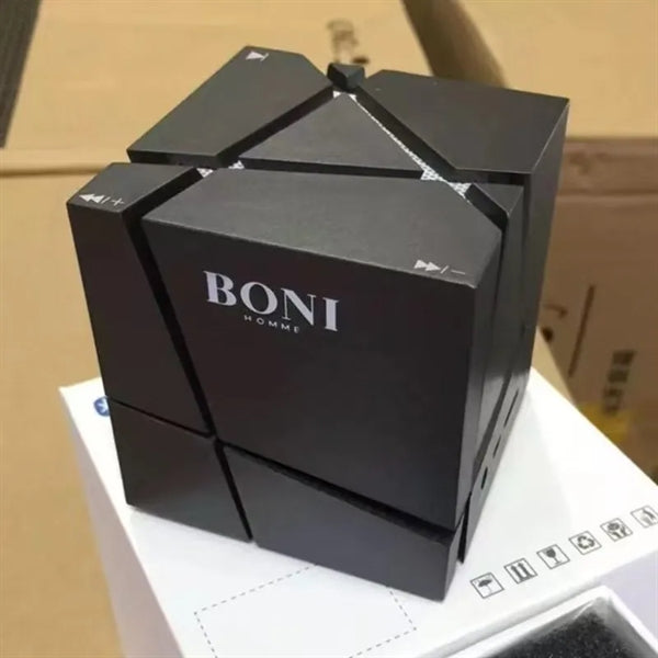 Cube Bluetooth Speakers with Colorful LED Light