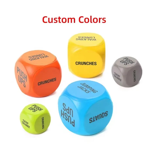 2.2" Foam Dice Relievers Stress Balls
