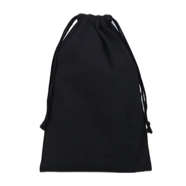 Large Polyester-Cotton Drawstring Bag