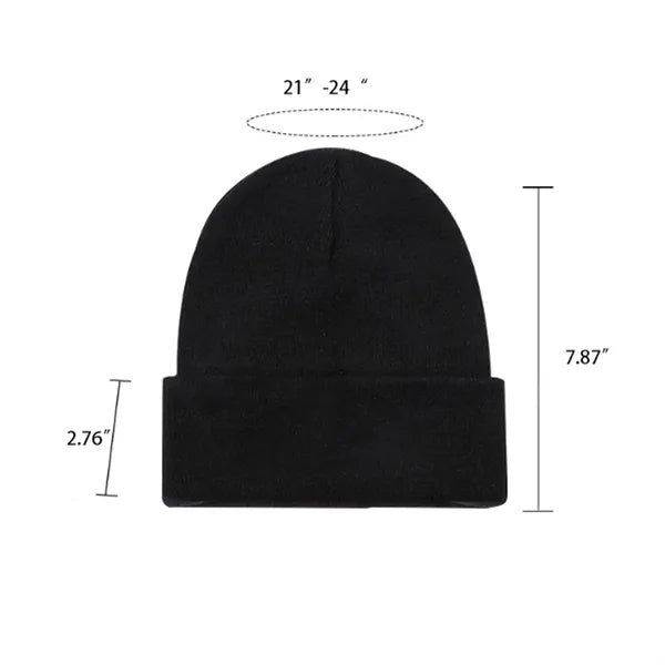 Roll Cuff Beanie w/Direct Embroidery Logo