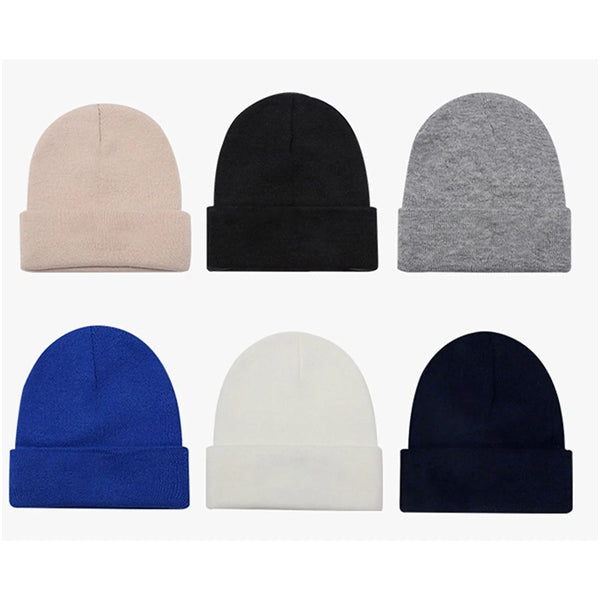 Roll Cuff Beanie w/Direct Embroidery Logo