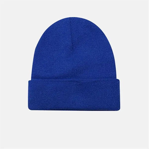 Roll Cuff Beanie w/Direct Embroidery Logo