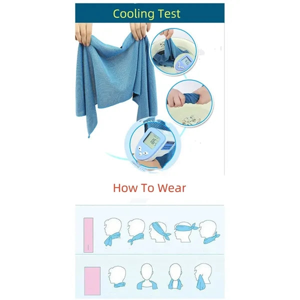Summer Sports Cooling Towel