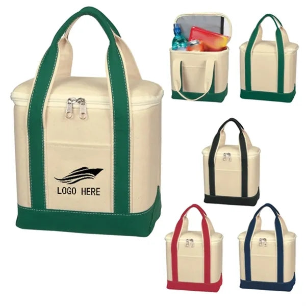 Canvas Thermal Cooler Customizable Picnic Bag