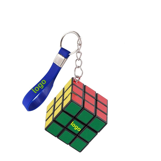 Mini Rubik's Cube Keychain
