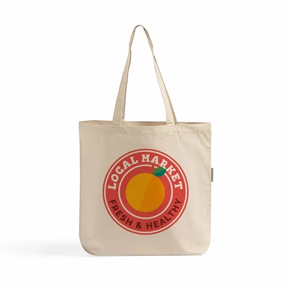 Organic Shop-Ready Cotton Tote Bag